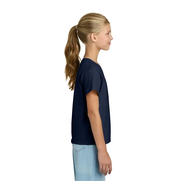 Gildan Youth Light Cotton Tee - Gildan Youth Light Cotton Tee - Image 11 of 34