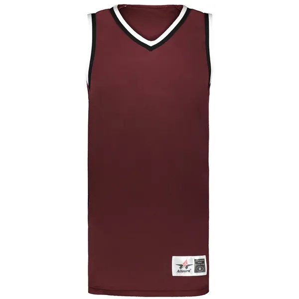 Youth Retro Basketball Jersey - Youth Retro Basketball Jersey - Image 9 of 13