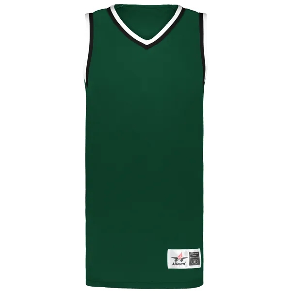 Youth Retro Basketball Jersey - Youth Retro Basketball Jersey - Image 10 of 13