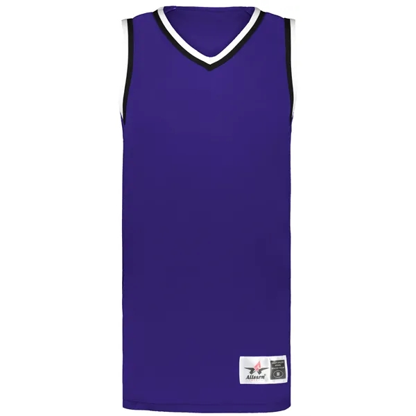 Youth Retro Basketball Jersey - Youth Retro Basketball Jersey - Image 11 of 13