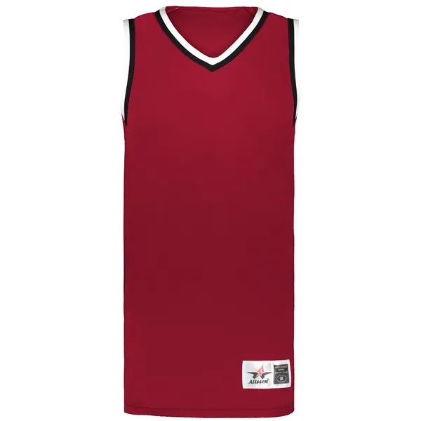 Youth Retro Basketball Jersey - Youth Retro Basketball Jersey - Image 12 of 13