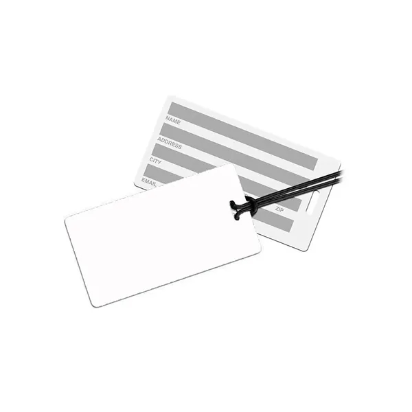 Rectangle 40 Mil Neon Tag - Rectangle 40 Mil Neon Tag - Image 1 of 1