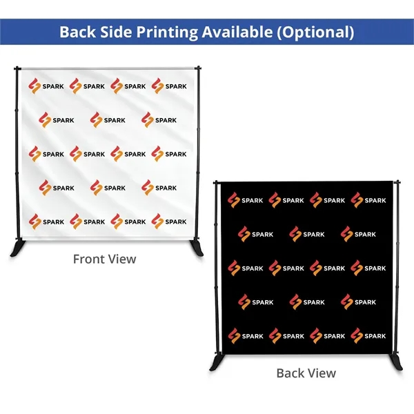 Step and Repeat Backdrop, Single Sided Package (8ft x 8ft) - Step and Repeat Backdrop, Single Sided Package (8ft x 8ft) - Image 10 of 14