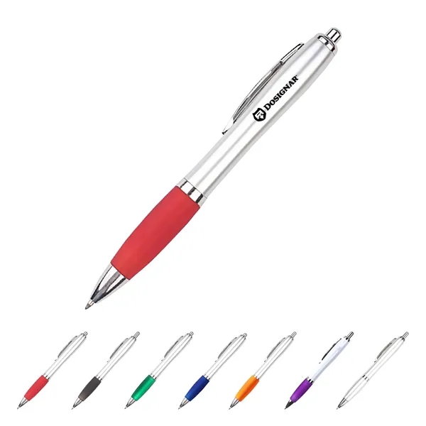 Custom Stylus Pen With Rubber Grip - Custom Stylus Pen With Rubber Grip - Image 1 of 1