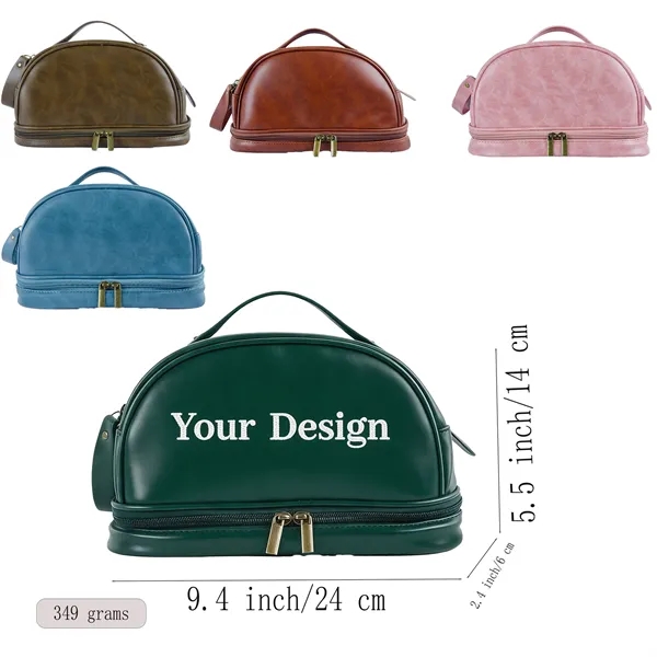 Double zipper,Personalized cosmetic bag - Double zipper,Personalized cosmetic bag - Image 0 of 0