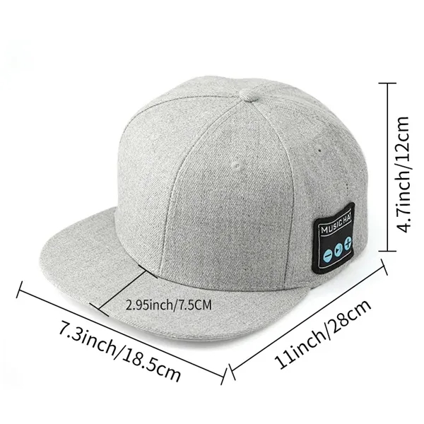 Baseball Cap with Bluetooth Speaker - Baseball Cap with Bluetooth Speaker - Image 1 of 6