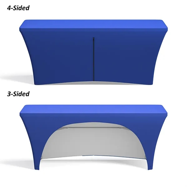 6' Standard Stretch Table Cover (Full Color Dye Sublimation) - 6' Standard Stretch Table Cover (Full Color Dye Sublimation) - Image 3 of 3