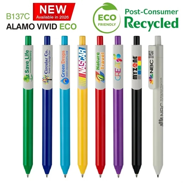 Alamo Vivid Eco Pen with XL Clip - Alamo Vivid Eco Pen with XL Clip - Image 0 of 26