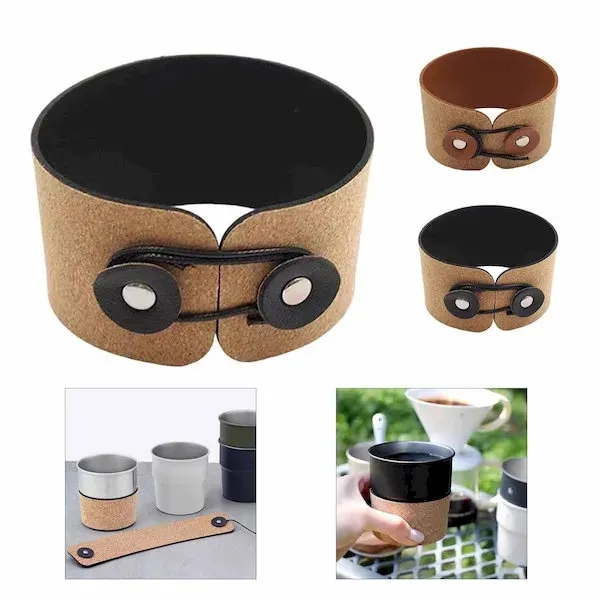 Cork Coffee Cup Sleeves - Cork Coffee Cup Sleeves - Image 0 of 3