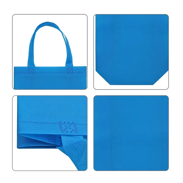 Non Woven Reusable Grocery Tote Bag With Gusset - Non Woven Reusable Grocery Tote Bag With Gusset - Image 3 of 4