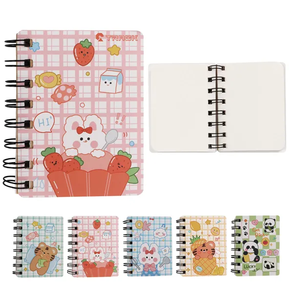 160 Pages Mini Pocket Spiral Notebook W/ Blank Paper - 160 Pages Mini Pocket Spiral Notebook W/ Blank Paper - Image 0 of 4
