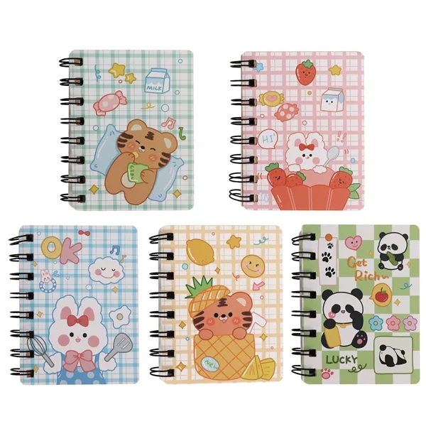160 Pages Mini Pocket Spiral Notebook W/ Blank Paper - 160 Pages Mini Pocket Spiral Notebook W/ Blank Paper - Image 1 of 4