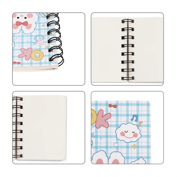 160 Pages Mini Pocket Spiral Notebook W/ Blank Paper - 160 Pages Mini Pocket Spiral Notebook W/ Blank Paper - Image 3 of 4