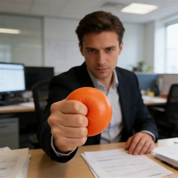 2.75'' Round Soft PU Stress Ball Reliever