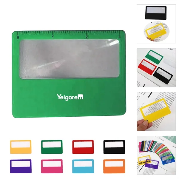 Custom Credit Card Size Magnifier