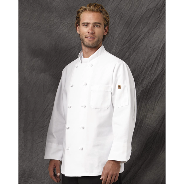 Chef Designs Executive Chef Coat Long Sizes - Chef Designs Executive Chef Coat Long Sizes - Image 0 of 1