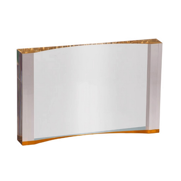 1" Thick Acrylic Crescent - 1" Thick Acrylic Crescent - Image 1 of 6