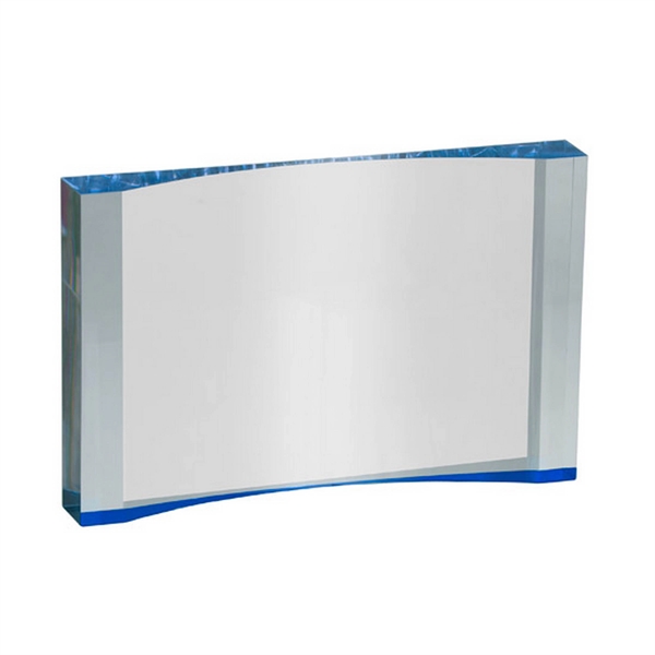 1" Thick Acrylic Crescent - 1" Thick Acrylic Crescent - Image 3 of 6