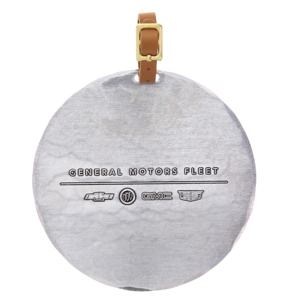 Wexford Round Metal Luggage Tag - Wexford Round Metal Luggage Tag - Image 3 of 6