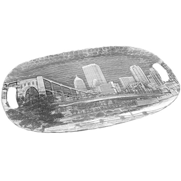 Breezewood Metal Display Tray with Handles - Breezewood Metal Display Tray with Handles - Image 2 of 8