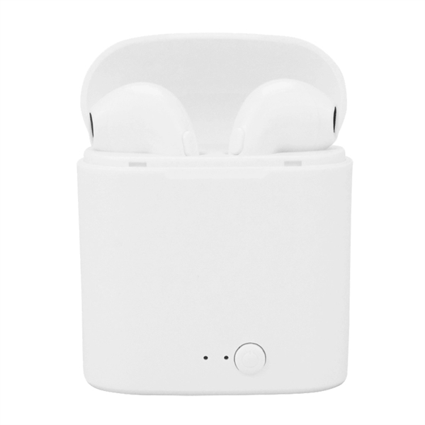 Bluetooth Earbuds w/ Charging Carrying Case - Bluetooth Earbuds w/ Charging Carrying Case - Image 2 of 2