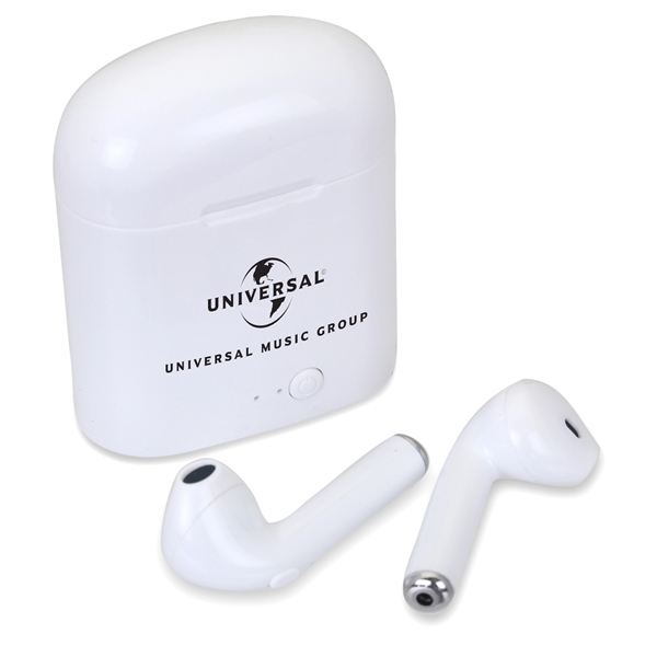 Bluetooth Earbuds w/ Charging Carrying Case - Bluetooth Earbuds w/ Charging Carrying Case - Image 1 of 2