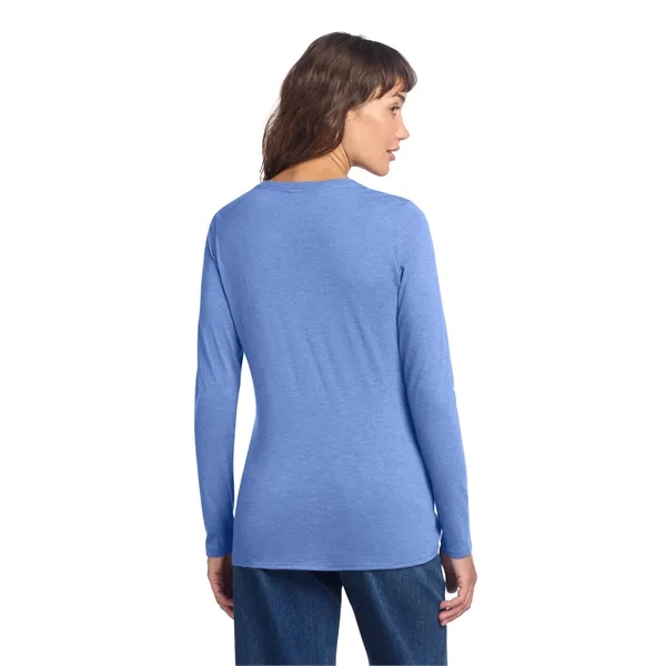 District Women's Perfect Tri Long Sleeve V-Neck Tee - District Women's Perfect Tri Long Sleeve V-Neck Tee - Image 19 of 34