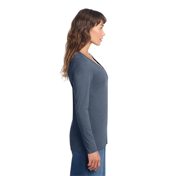 District Women's Perfect Tri Long Sleeve V-Neck Tee - District Women's Perfect Tri Long Sleeve V-Neck Tee - Image 25 of 34