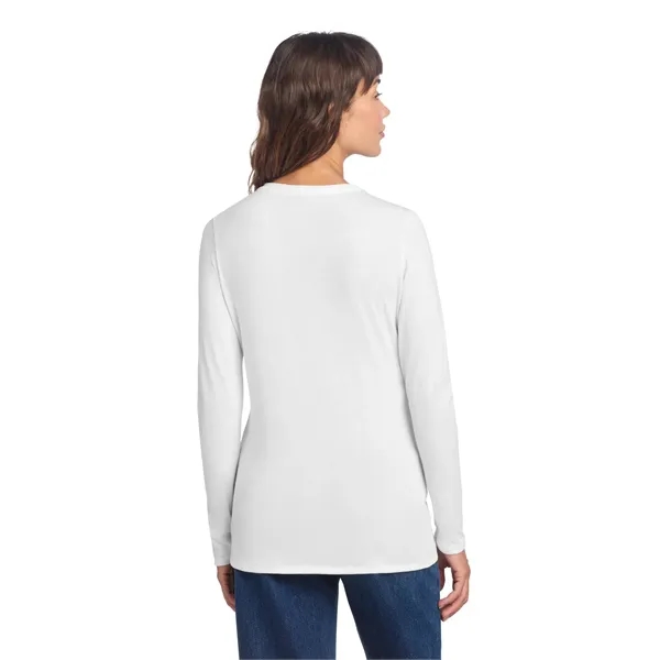 District Women's Perfect Tri Long Sleeve V-Neck Tee - District Women's Perfect Tri Long Sleeve V-Neck Tee - Image 29 of 34