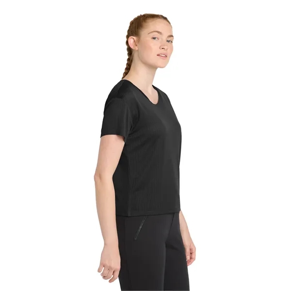 Sport-Tek Women's PosiCharge Draft Crop Tee. - Sport-Tek Women's PosiCharge Draft Crop Tee. - Image 2 of 29