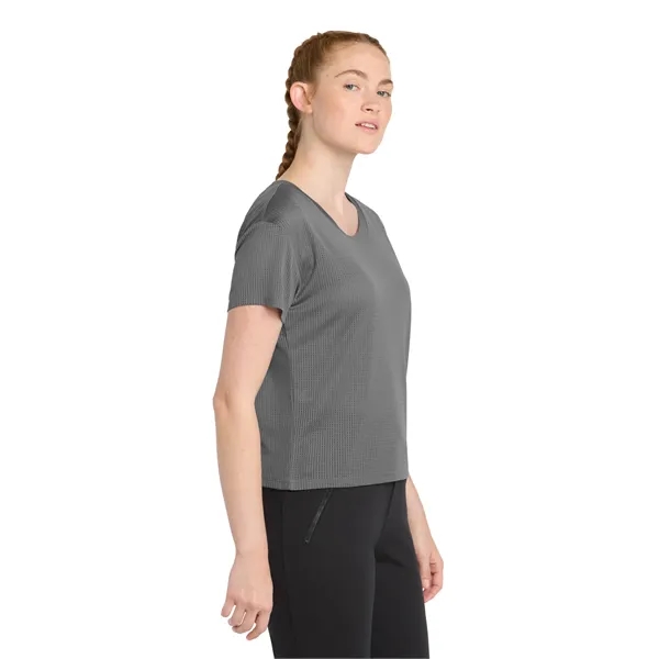 Sport-Tek Women's PosiCharge Draft Crop Tee. - Sport-Tek Women's PosiCharge Draft Crop Tee. - Image 7 of 29