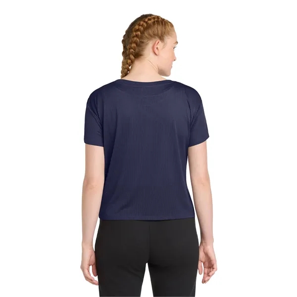 Sport-Tek Women's PosiCharge Draft Crop Tee. - Sport-Tek Women's PosiCharge Draft Crop Tee. - Image 11 of 29
