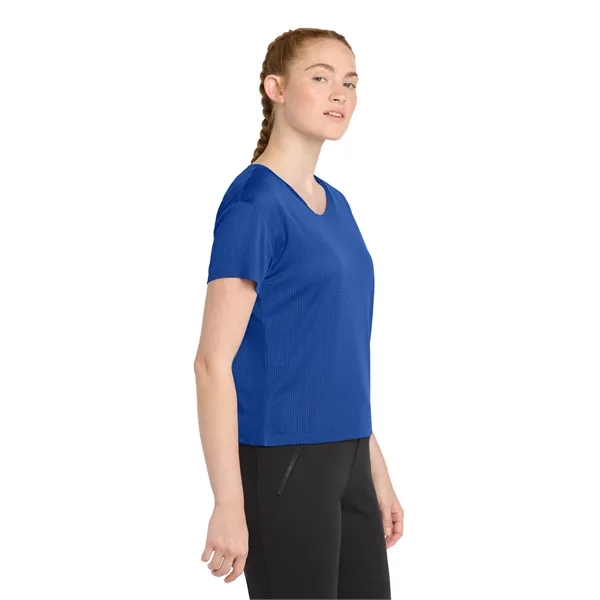 Sport-Tek Women's PosiCharge Draft Crop Tee. - Sport-Tek Women's PosiCharge Draft Crop Tee. - Image 22 of 29