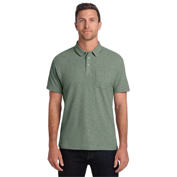 Port Authority C-FREE Cotton Blend Pique Pocket Polo - Port Authority C-FREE Cotton Blend Pique Pocket Polo - Image 15 of 29