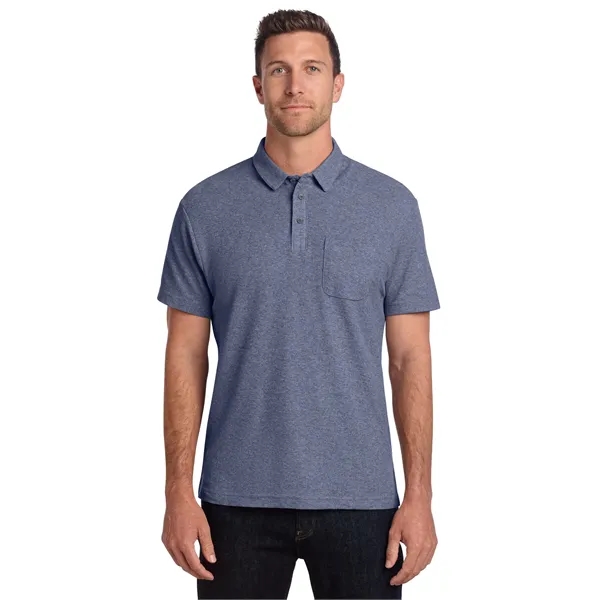 Port Authority C-FREE Cotton Blend Pique Pocket Polo - Port Authority C-FREE Cotton Blend Pique Pocket Polo - Image 20 of 29