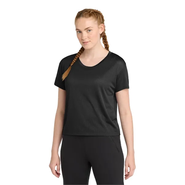 Sport-Tek Women's PosiCharge Draft Crop Tee.