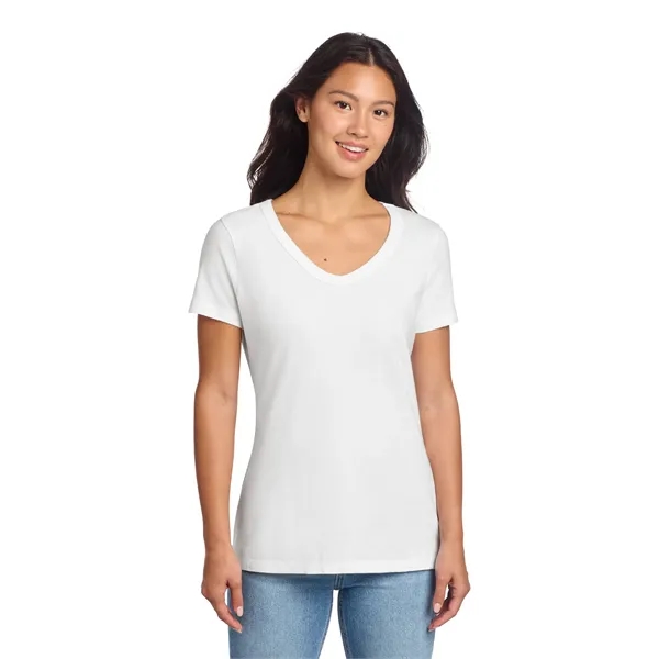 Port & Co Women's Beach Wash Garment-Dyed V-Neck Tee - Port & Co Women's Beach Wash Garment-Dyed V-Neck Tee - Image 23 of 34