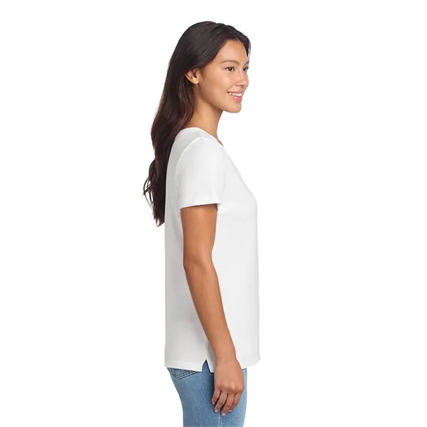 Port & Co Women's Beach Wash Garment-Dyed V-Neck Tee - Port & Co Women's Beach Wash Garment-Dyed V-Neck Tee - Image 27 of 34
