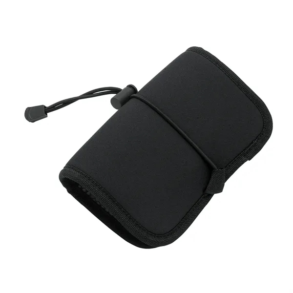 Somalia Neoprene Roll-Up Tech Organizer - Somalia Neoprene Roll-Up Tech Organizer - Image 6 of 7