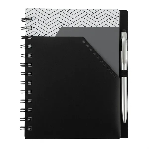 Trapezoid Junior Notebook w/ Stylus Pen - Trapezoid Junior Notebook w/ Stylus Pen - Image 4 of 20