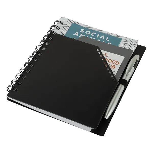 Trapezoid Junior Notebook w/ Stylus Pen - Trapezoid Junior Notebook w/ Stylus Pen - Image 6 of 20
