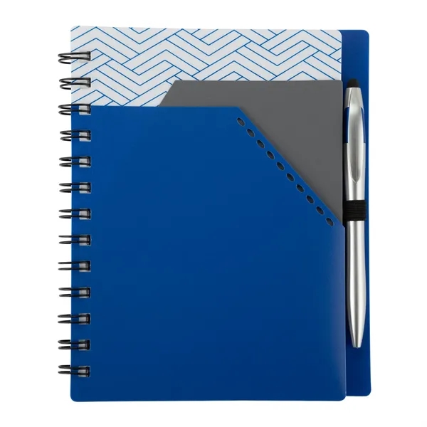 Trapezoid Junior Notebook w/ Stylus Pen - Trapezoid Junior Notebook w/ Stylus Pen - Image 17 of 20