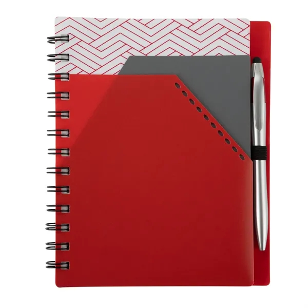 Trapezoid Junior Notebook w/ Stylus Pen - Trapezoid Junior Notebook w/ Stylus Pen - Image 19 of 20