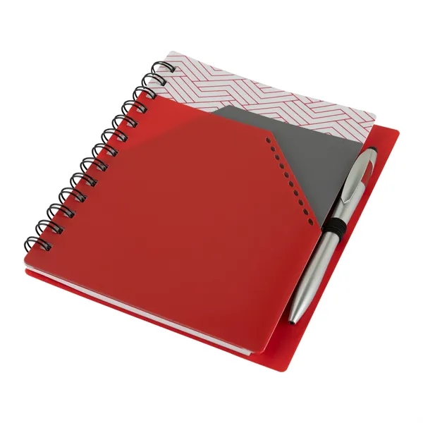 Trapezoid Junior Notebook w/ Stylus Pen - Trapezoid Junior Notebook w/ Stylus Pen - Image 20 of 20