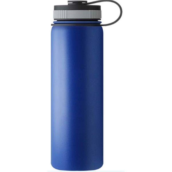 40 oz. Stainless Vacuum Insulated Leak-free Bottle w/ Lid - 40 oz. Stainless Vacuum Insulated Leak-free Bottle w/ Lid - Image 3 of 14