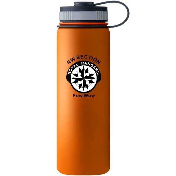 40 oz. Stainless Vacuum Insulated Leak-free Bottle w/ Lid - 40 oz. Stainless Vacuum Insulated Leak-free Bottle w/ Lid - Image 8 of 14