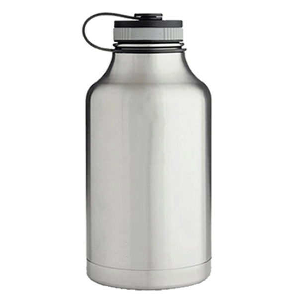 64 oz. Stainless Insulation Thermos Sports Bottle w/ Lid - 64 oz. Stainless Insulation Thermos Sports Bottle w/ Lid - Image 5 of 6