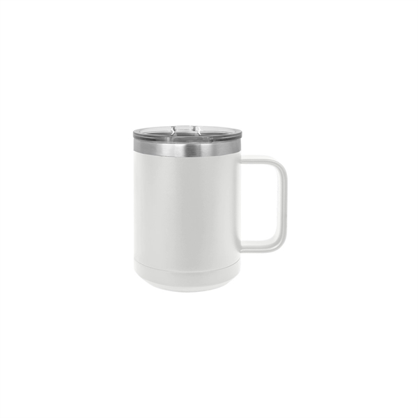 Polar Camel 15oz. Stainless Steel Coffee Mug - Polar Camel 15oz. Stainless Steel Coffee Mug - Image 4 of 36