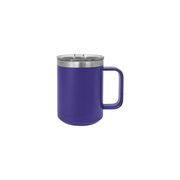Polar Camel 15oz. Stainless Steel Coffee Mug - Polar Camel 15oz. Stainless Steel Coffee Mug - Image 14 of 36