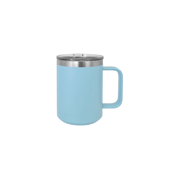 Polar Camel 15oz. Stainless Steel Coffee Mug - Polar Camel 15oz. Stainless Steel Coffee Mug - Image 18 of 36